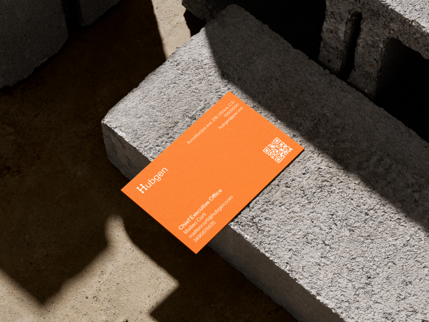 Hubgen business cards