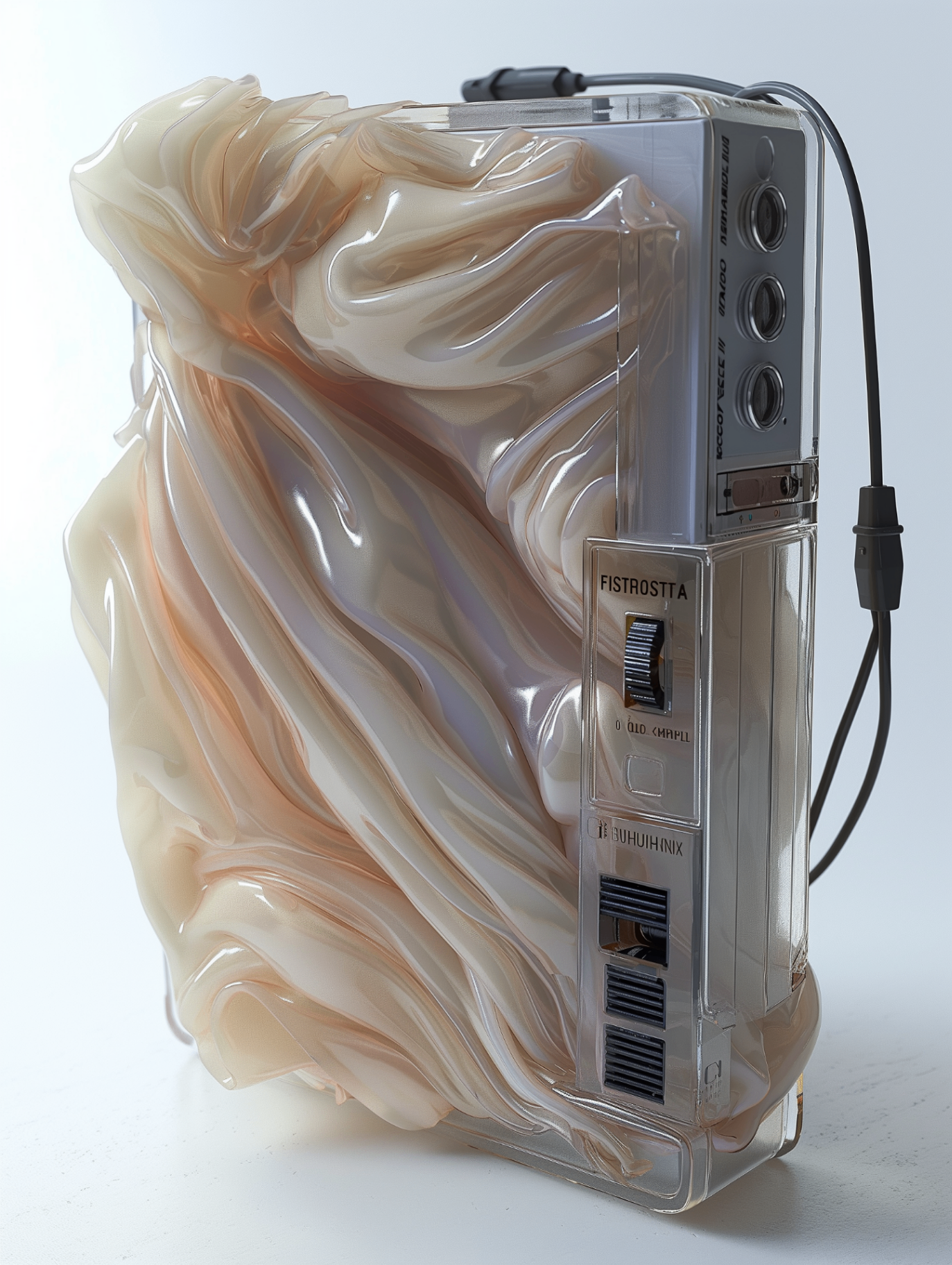 Walkman fuso in materia organica